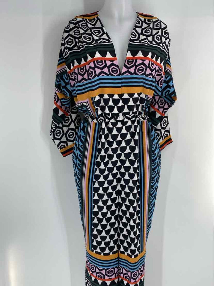 Size L BCBG Multi-Color Romper