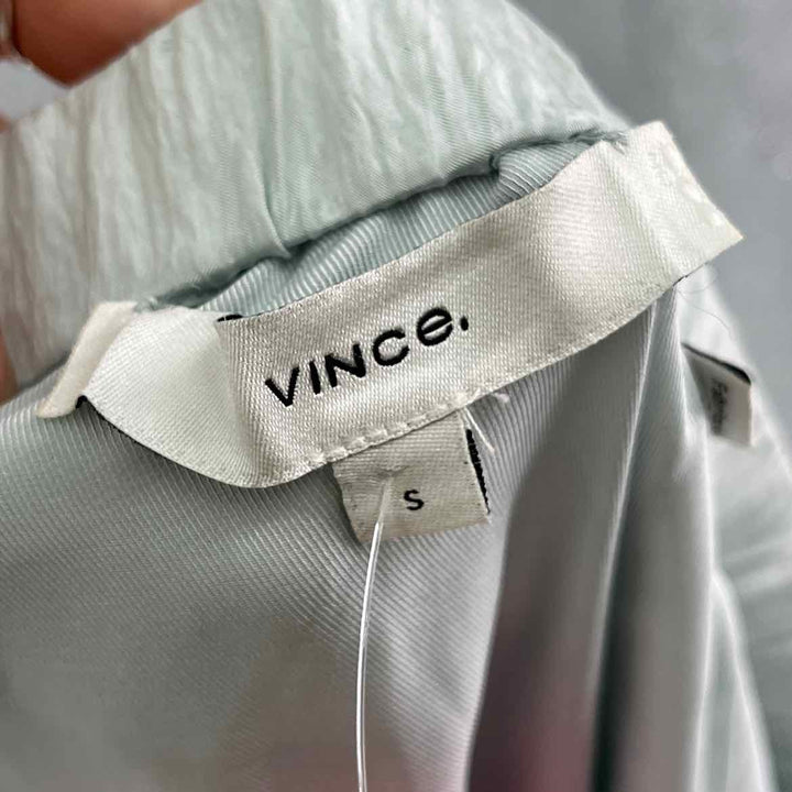 Size S VINCE MINT Silk Skirt