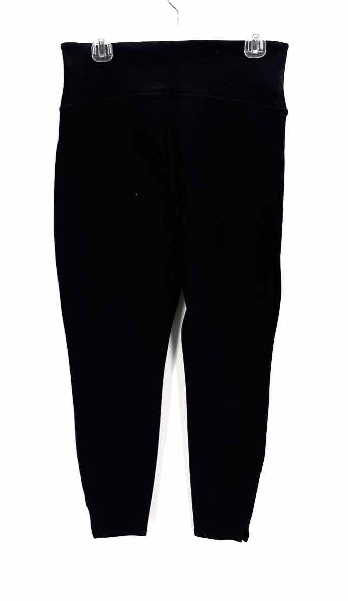 Size L SPANX Black Knit Leggings