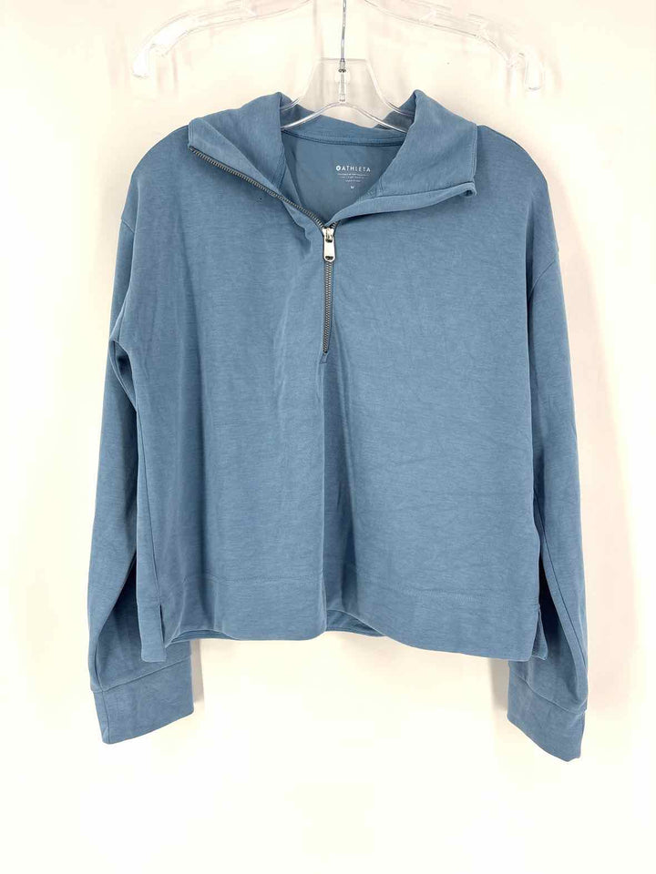 Size M Athleta Blue Sweater