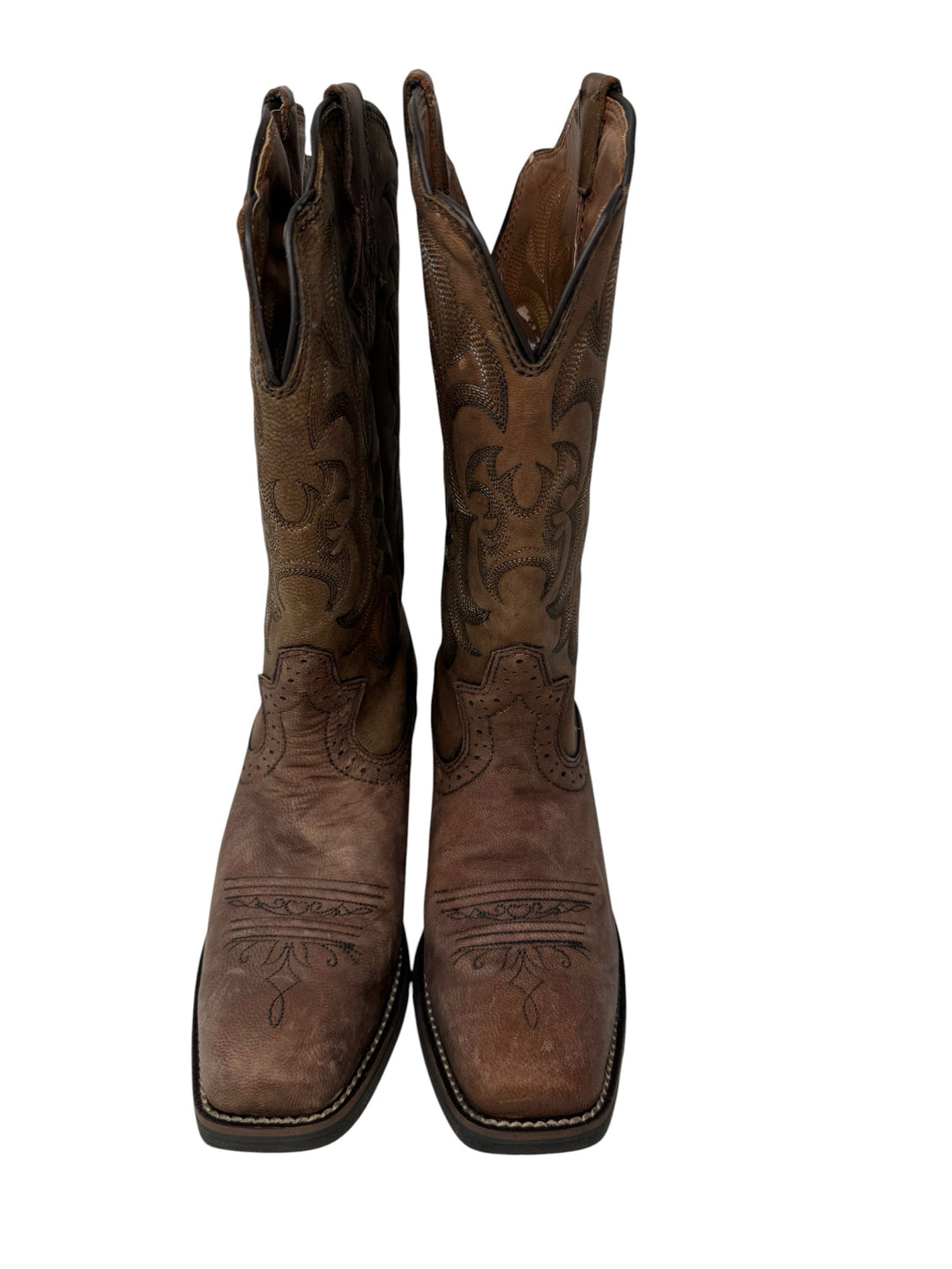 Shoe Size 8 Brown Leather Boots