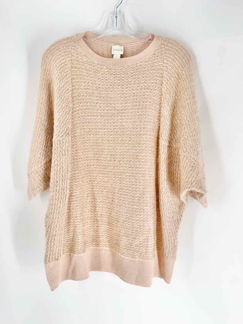 Size L Chico's Pink Sweater