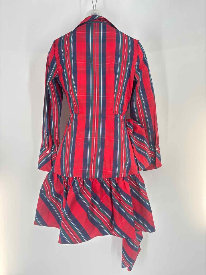 Size 0 Vineyard Vines Red Print Dress