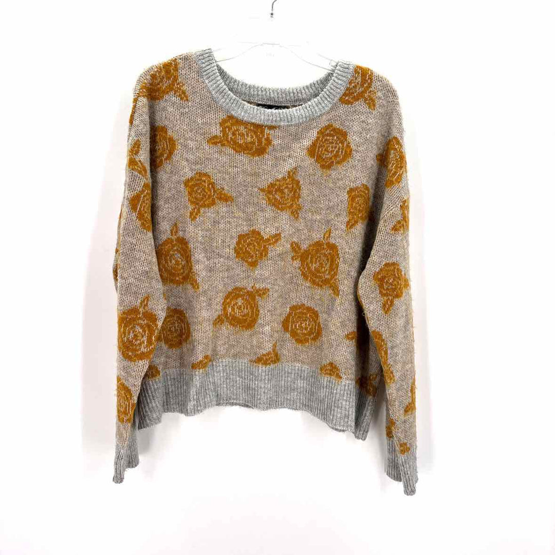 Size XL Jessica Simpson Gray Knit Sweater