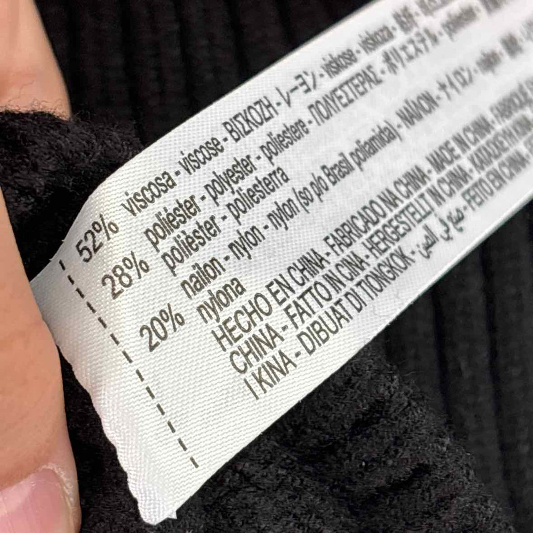 Size S ZARA Black Knit Dress