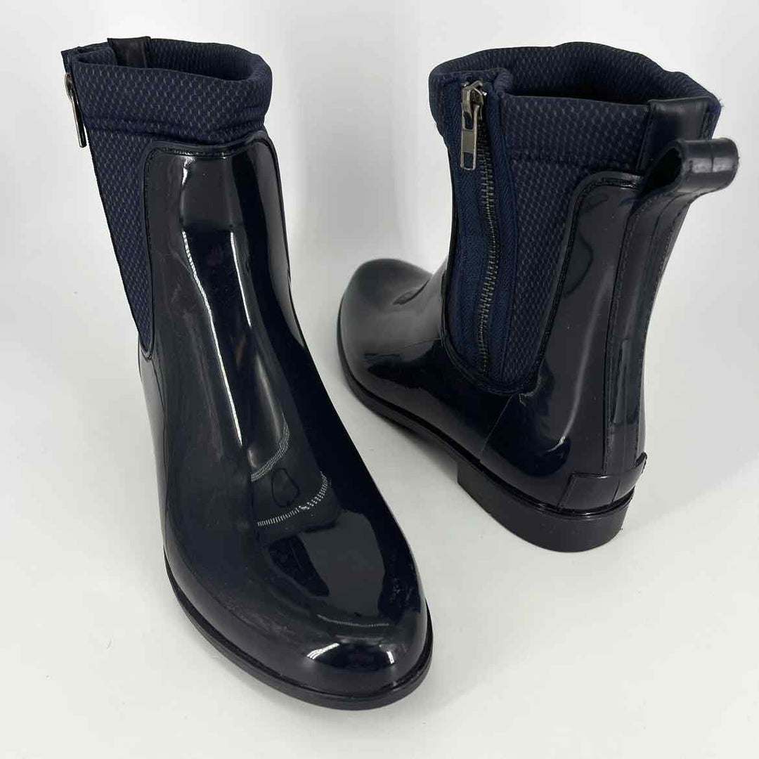 Shoe Size 11 Nine West Navy Knit Boots