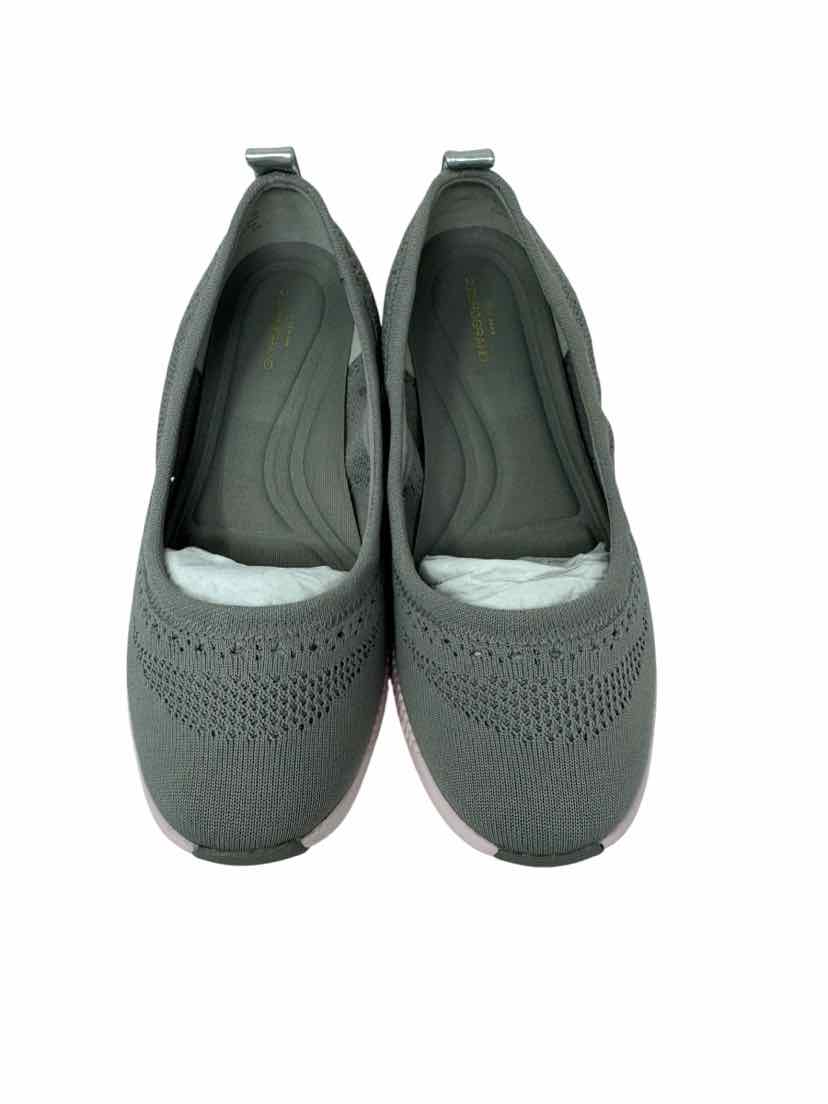 Shoe Size 8 Cole Haan Gray Knit Flats