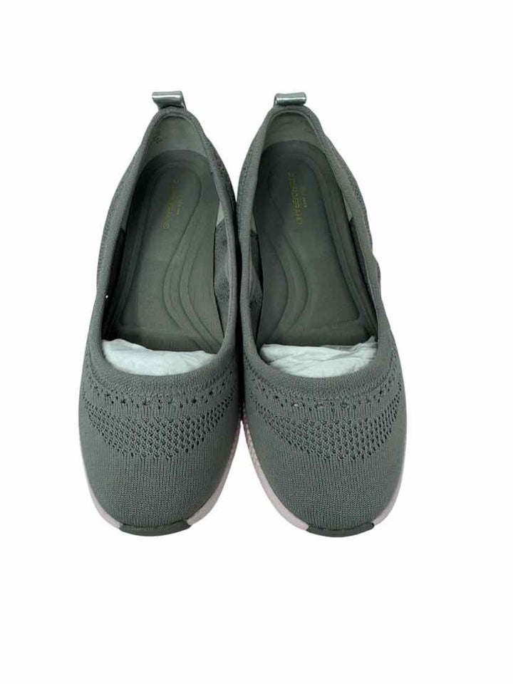 Shoe Size 8 Cole Haan Gray Knit Flats