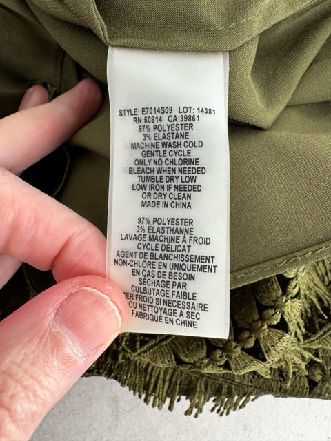 Size 8 ELIE TAHARI Green Dress