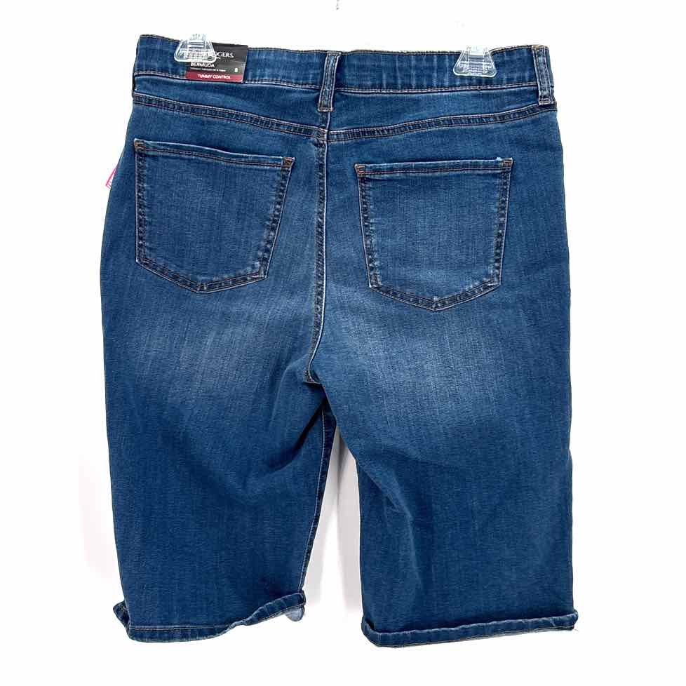 Size 8 KIM ROGERS Blue Denim Shorts