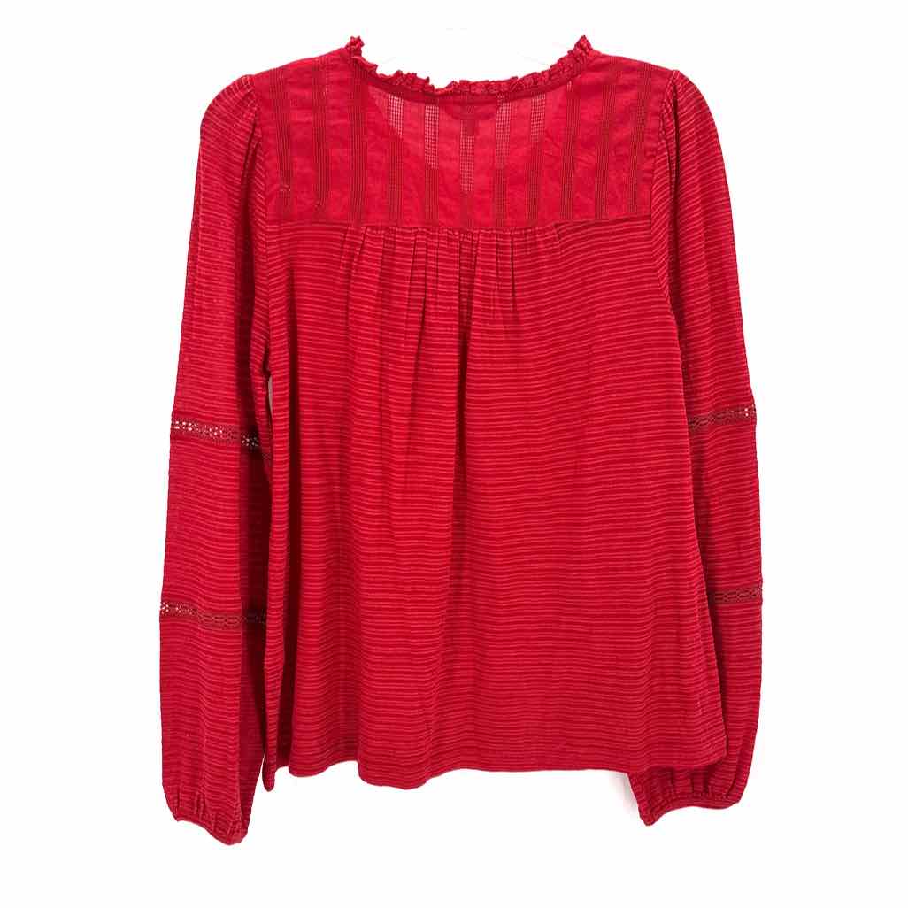 Size L LUCKY Red Shirt
