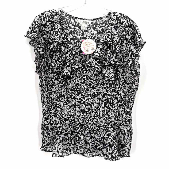 Size L Black/White Shirt