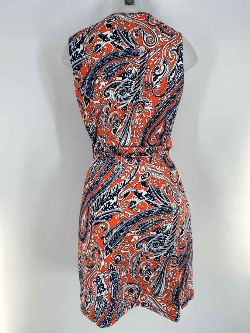 Size 8 Ann Taylor Multi-Color Dress
