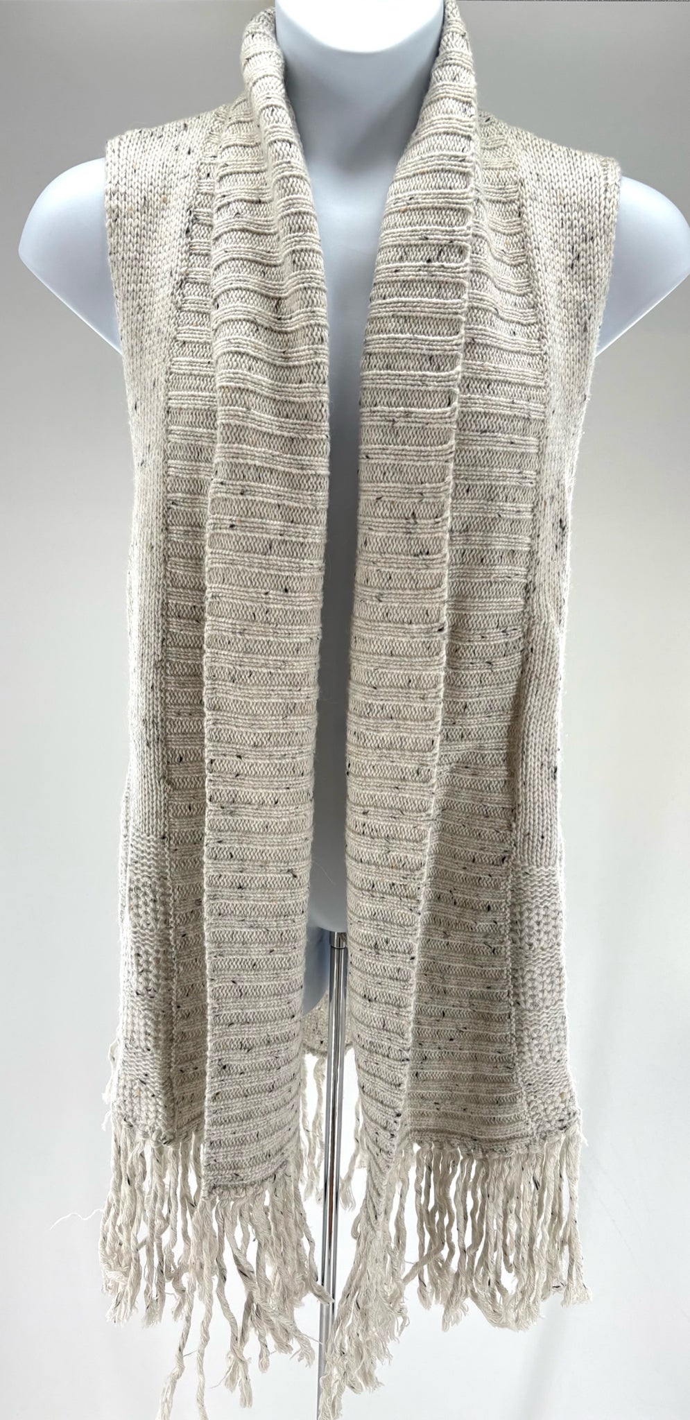 Size M/L LOVE STITCH Ivory Knit Cardigan