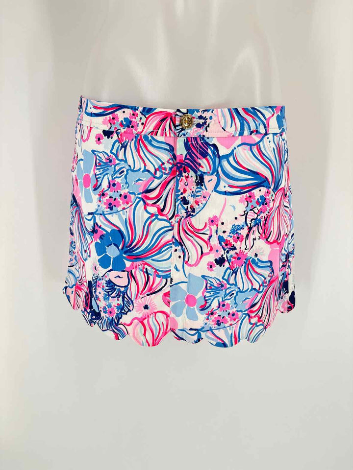 Size 10 Lilly Pulitzer Multi-Color Skirt