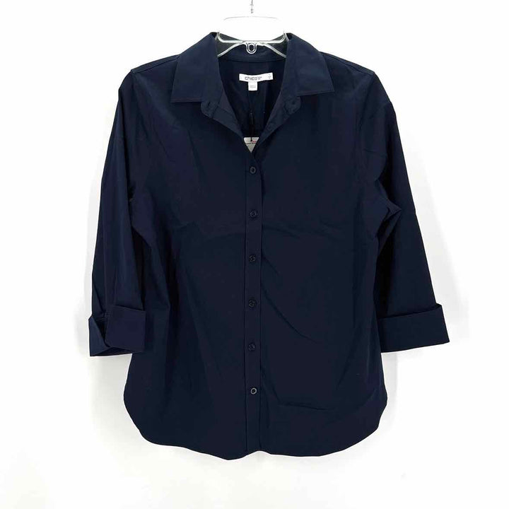 Size 8 Chico's Navy Shirt