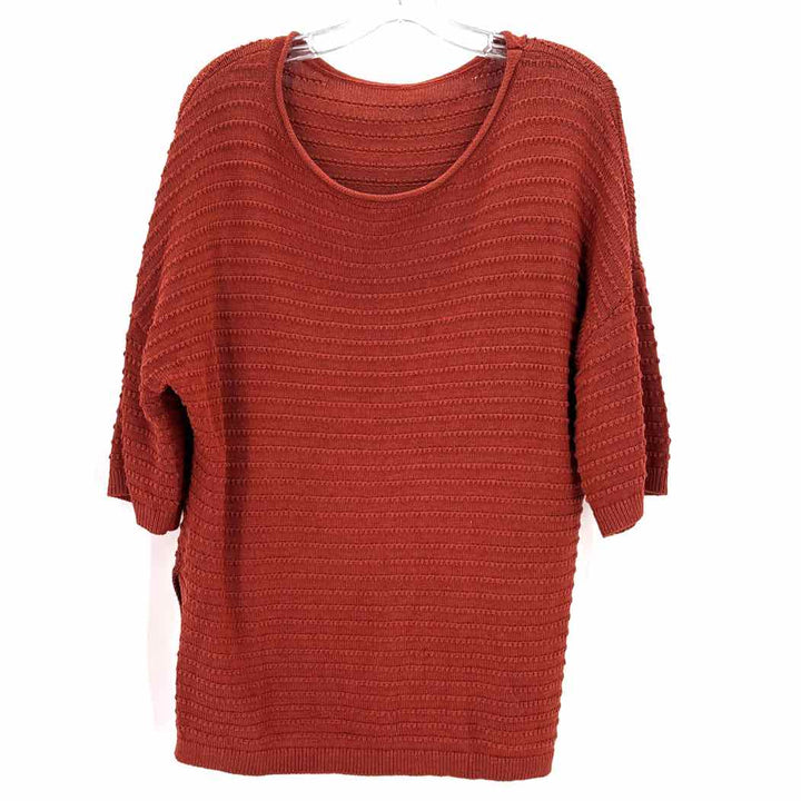 Size XL Rust Knit Sweater