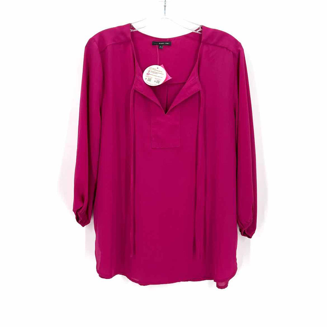 Size L WEST KEI Plum Shirt