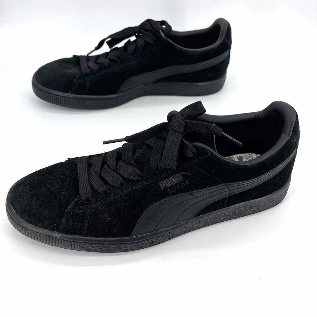 Shoe Size 8.5 Puma Black Suede Sneakers