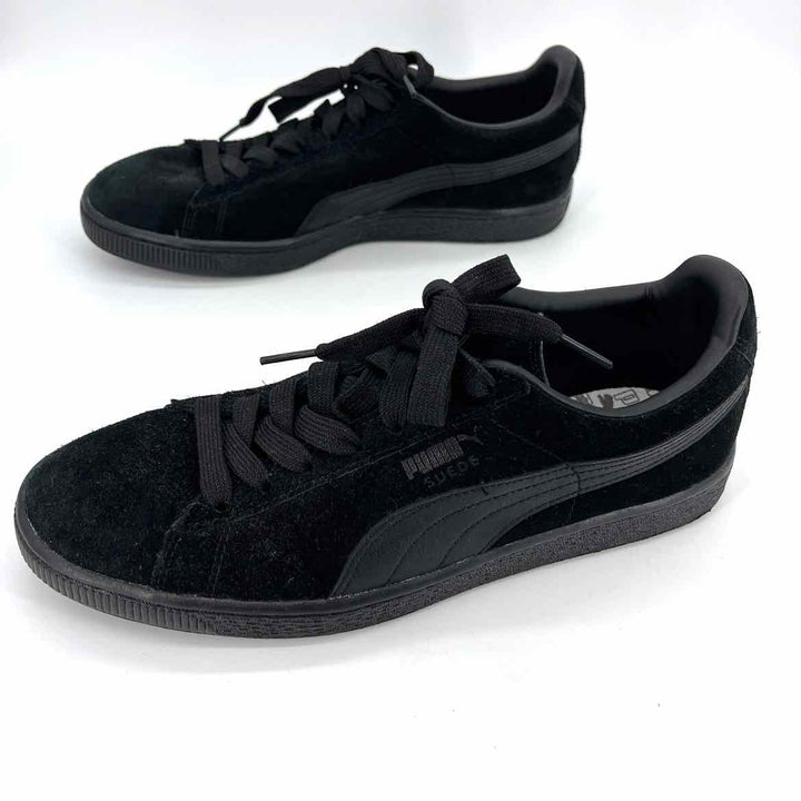 Shoe Size 8.5 Puma Black Suede Sneakers