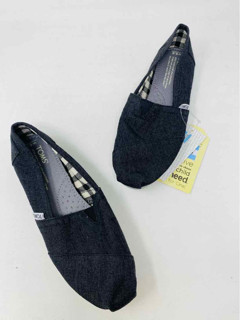 Shoe Size 6.5 Toms Denim Flats