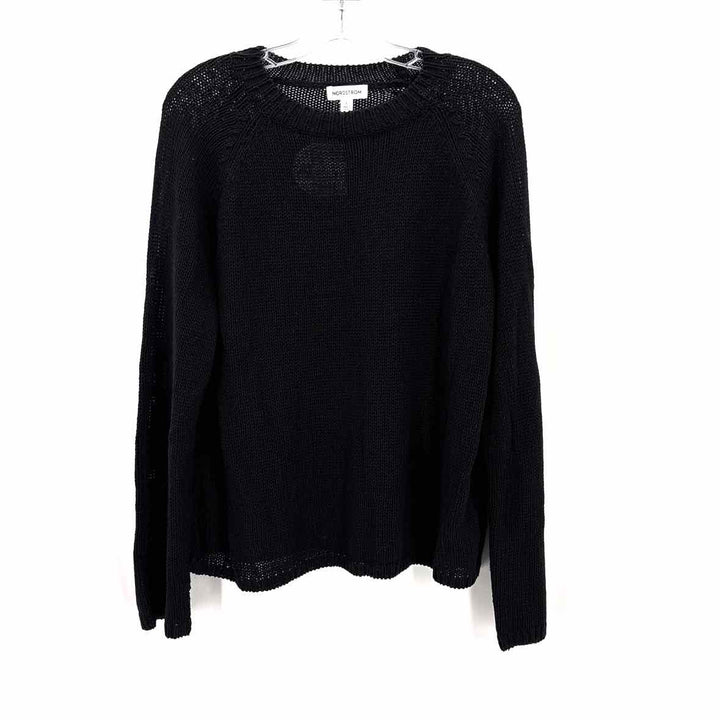 Size L Black Knit Sweater