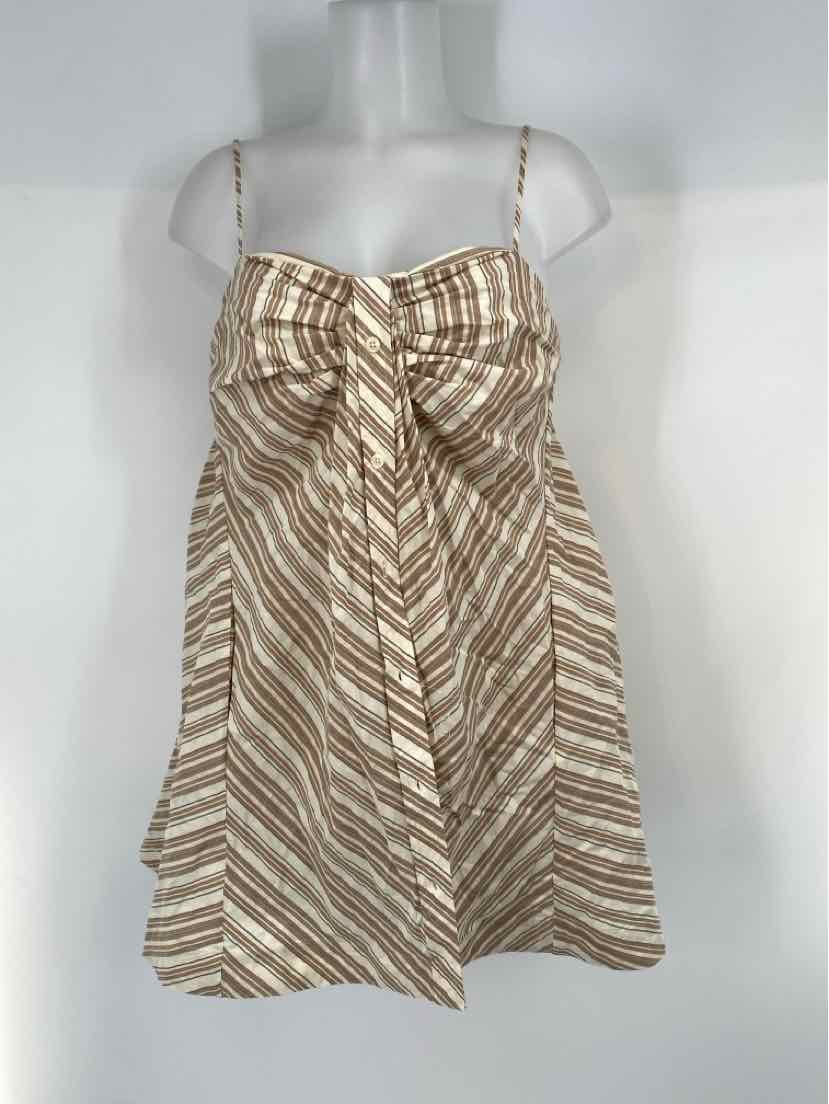 Size 8 Brown Print Shirt