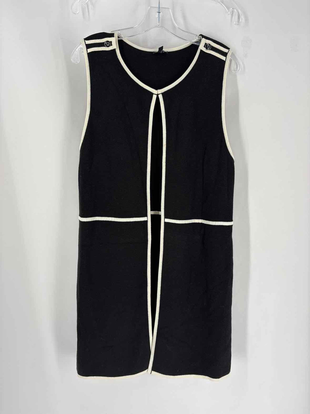 Size S Talbots Black Knit Vest