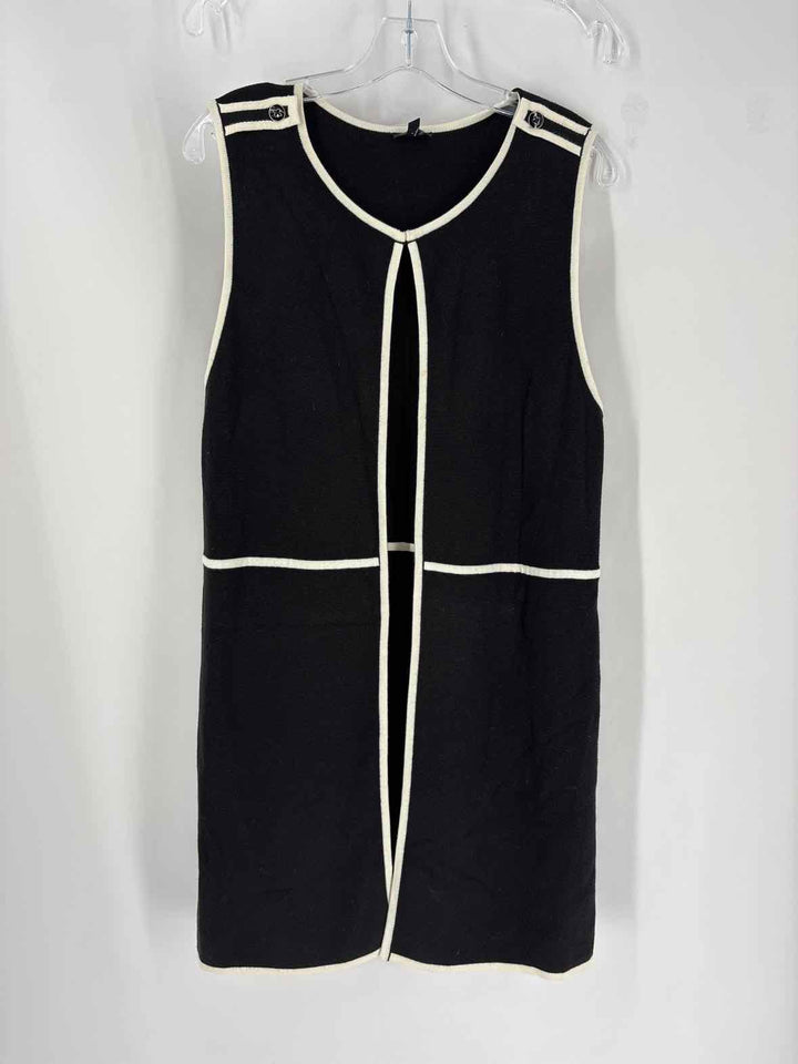 Size S Talbots Black Knit Vest