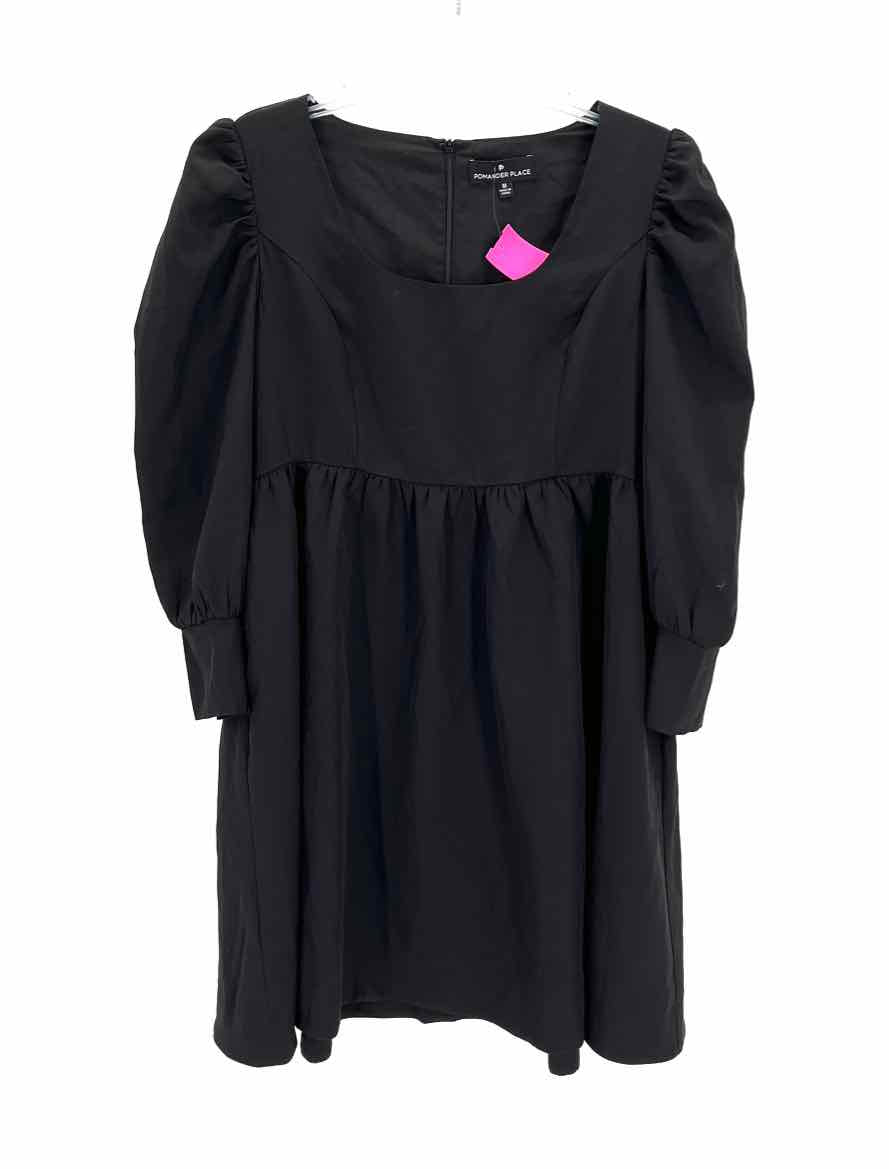Size M POMANDER PLACE Black Dress