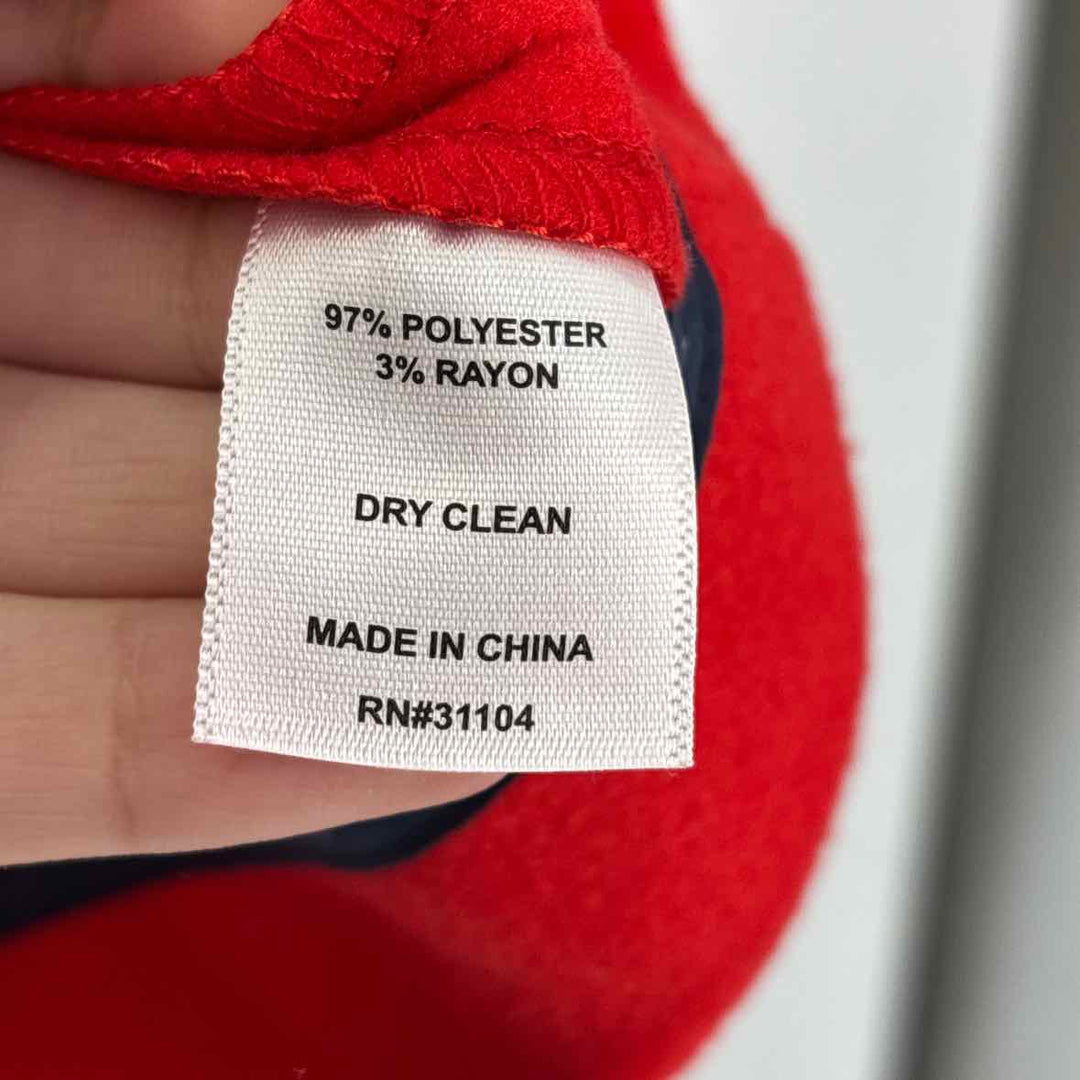 Size XL CROWN & IVY Red Jacket