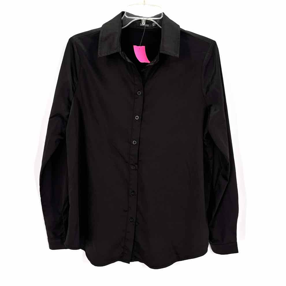Size 4 BOOHOO Black Shirt