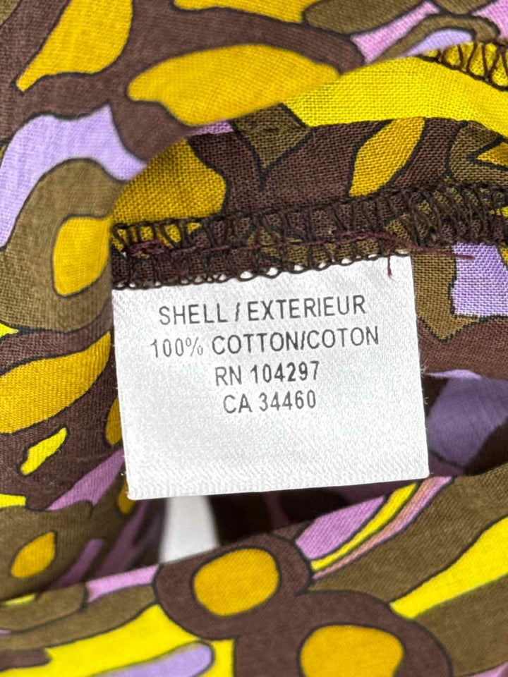 Size 8 MILLY Purple Print Dress