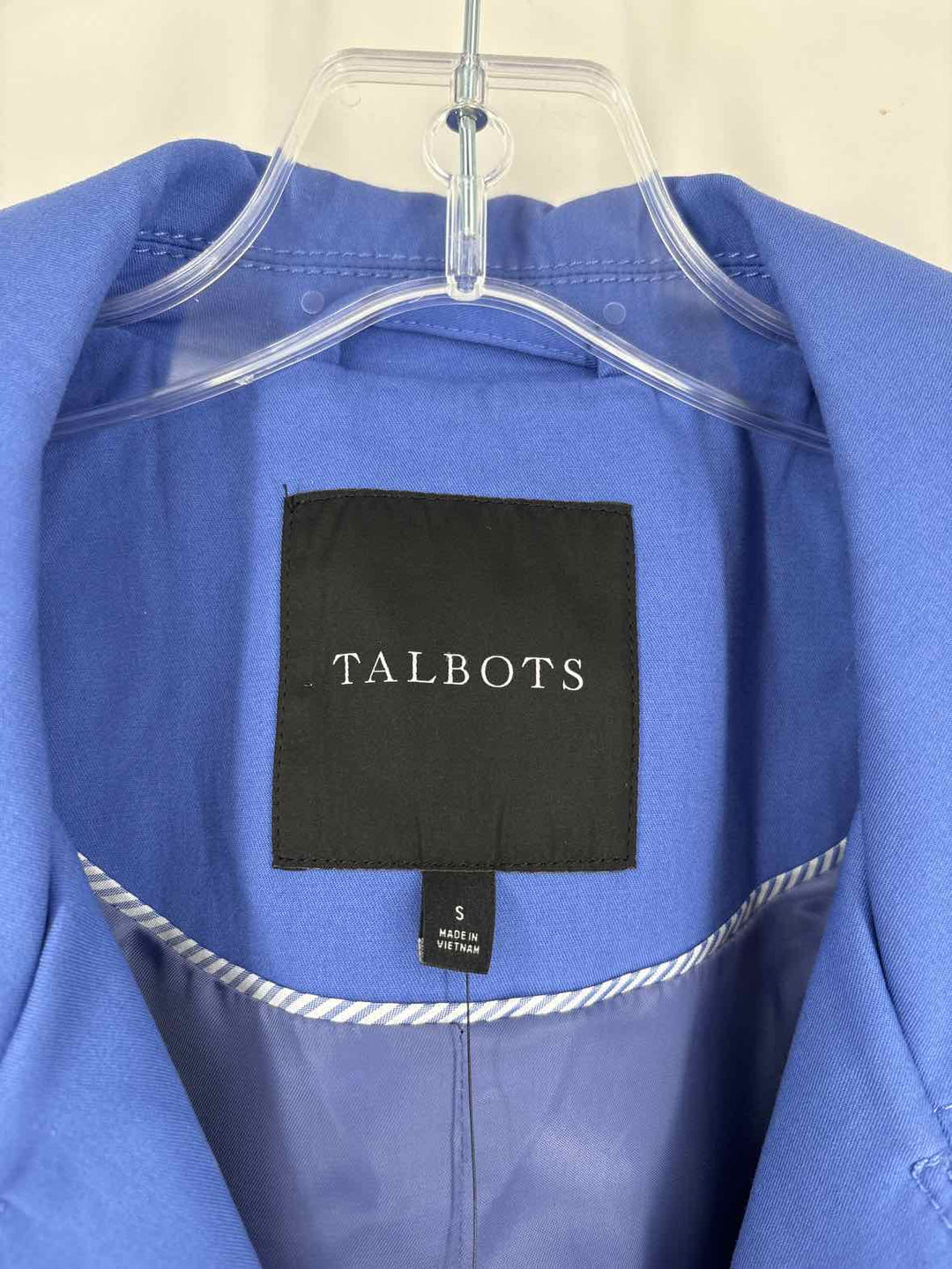 Size S Talbots Blue Jacket