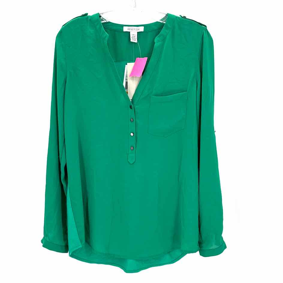 Size S Kenneth Cole Green Shirt