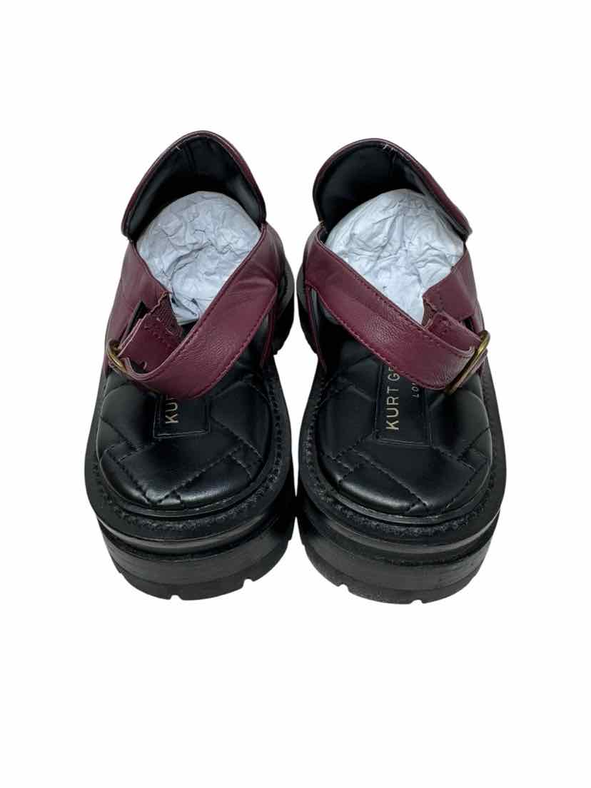 Shoe Size 11 Kurt Geiger Burgundy Leather Loafers