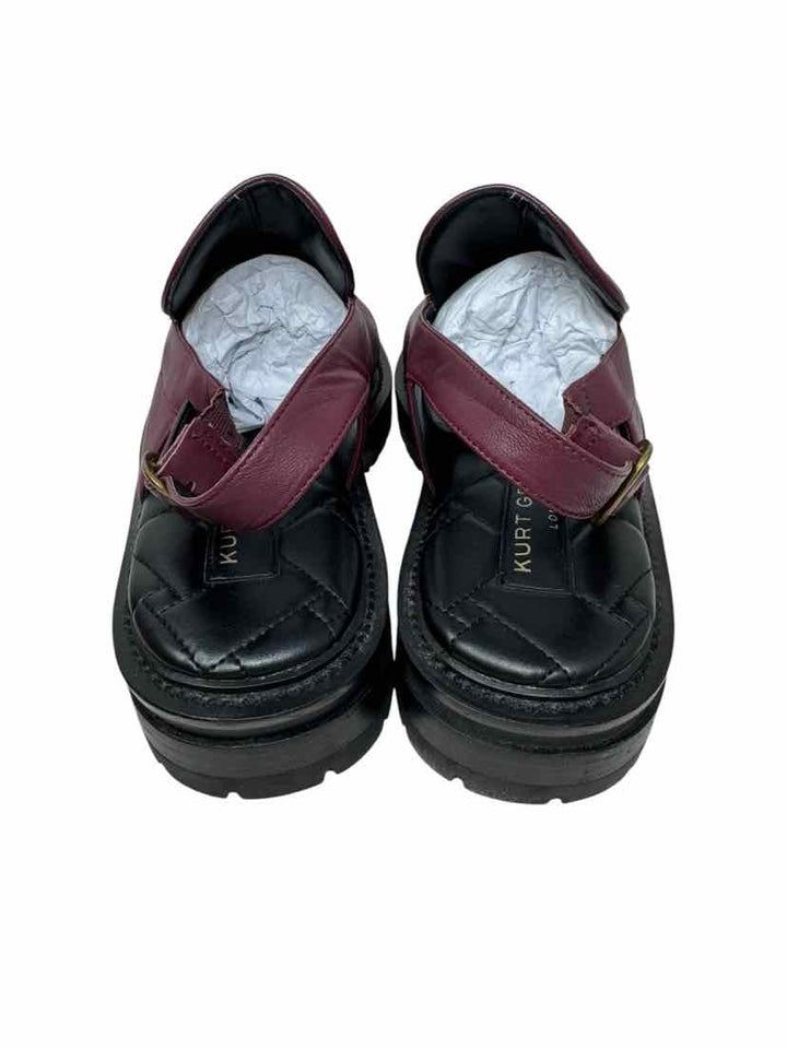 Shoe Size 11 Kurt Geiger Burgundy Leather Loafers
