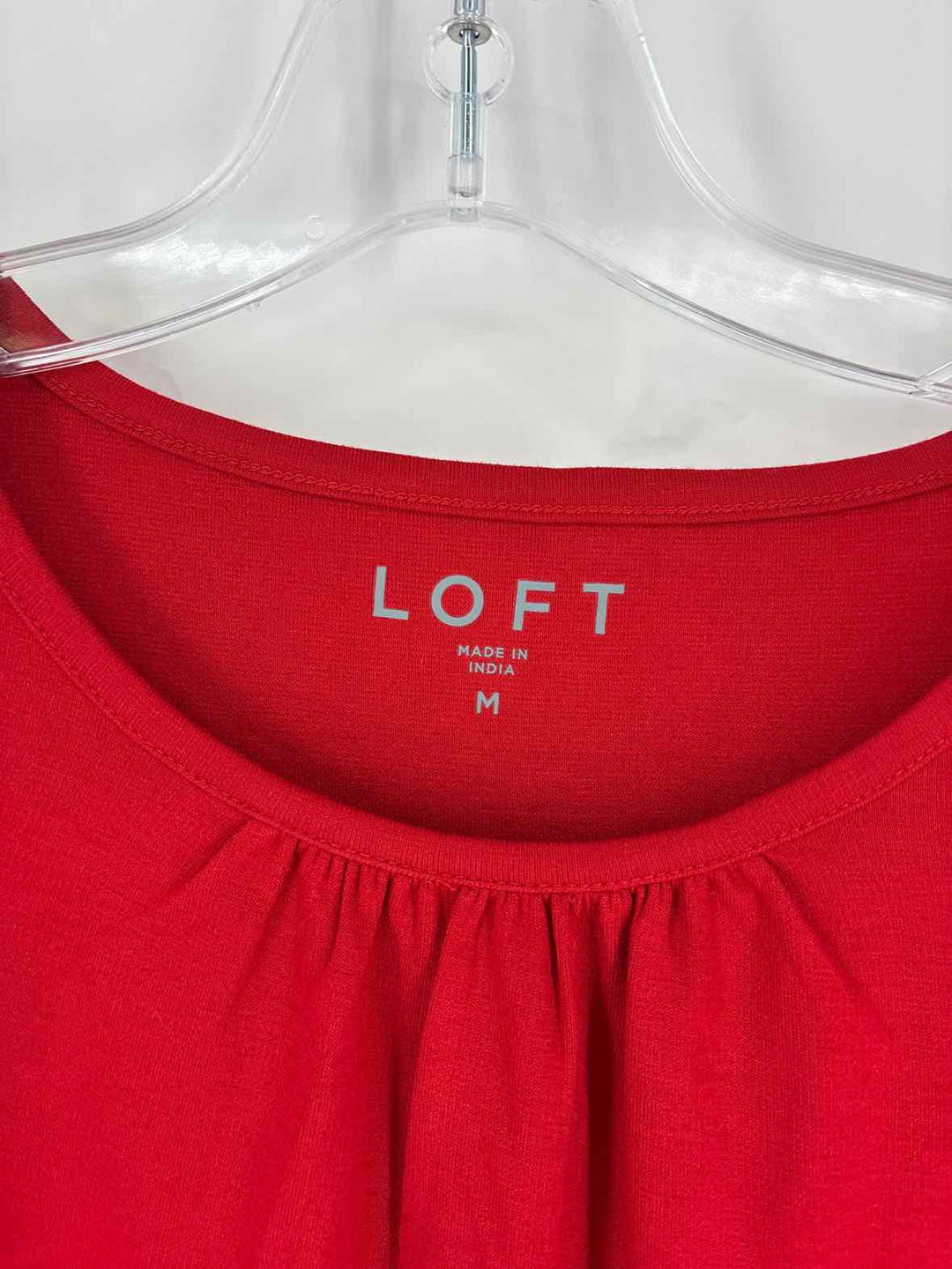 Size M LOFT Red Shirt