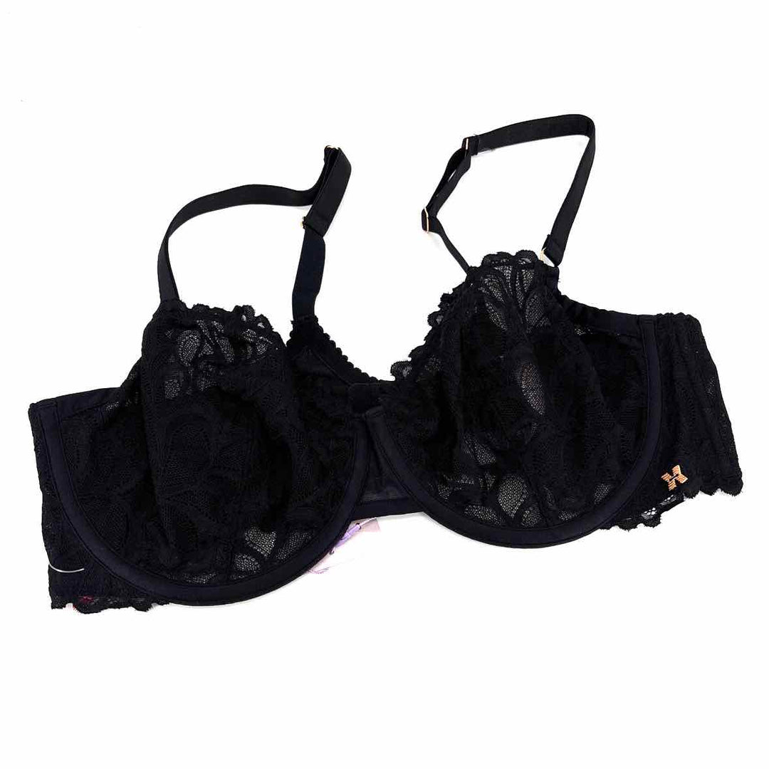 Size 38 FENTY Black Lace Bra