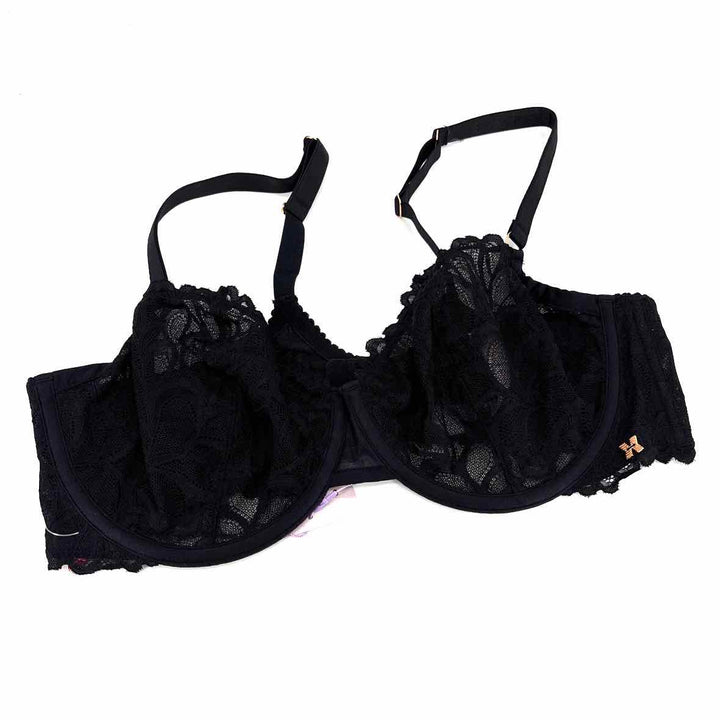 Size 38 FENTY Black Lace Bra