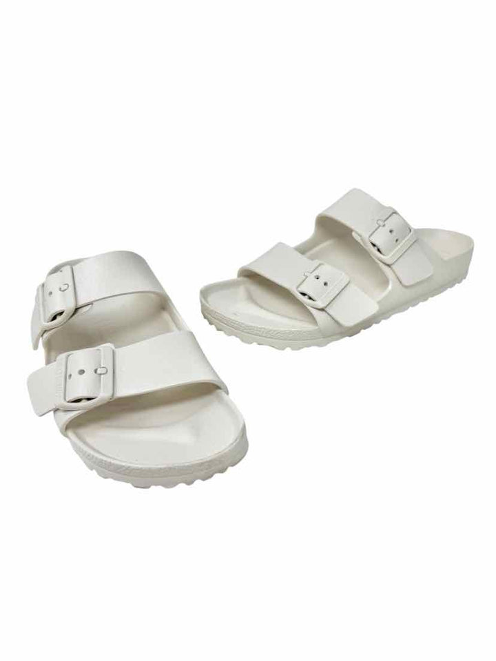 Shoe Size 38 Birkenstock White Sandals