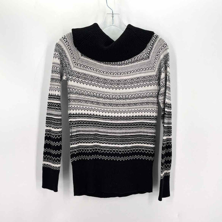 Size S White House Black Market Black Knit Sweater