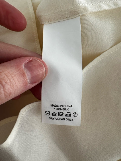 Size S Kate Spade Ivory Silk Shirt