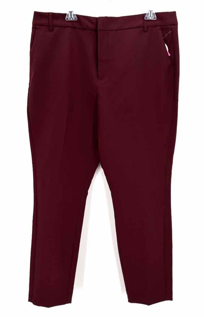 Size 18 Nine West Burgundy Pants