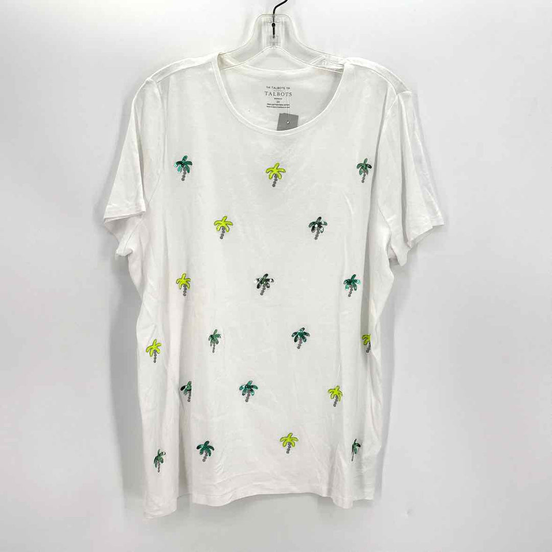 Size 2X Talbots White Shirt