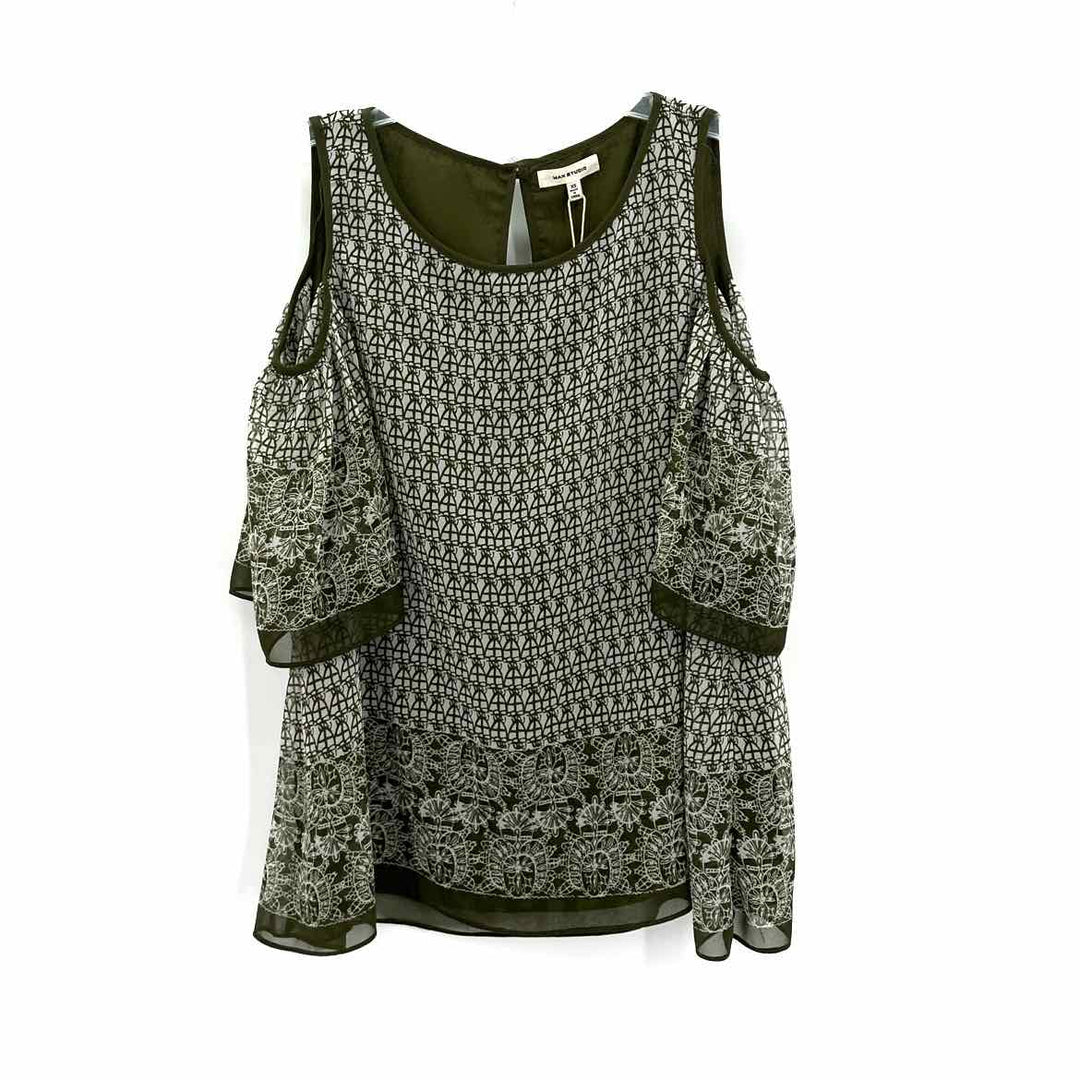 Size XS MAX STUDIO Olive Shirt