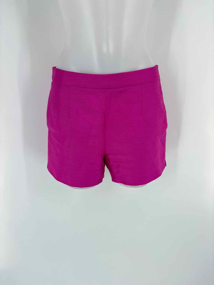 Size 4 Fuschia Sateen Shorts