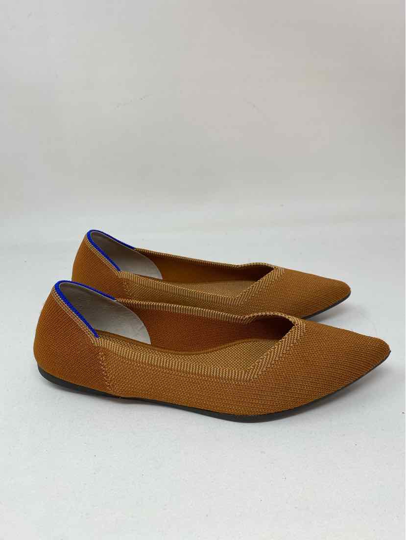 Shoe Size 8.5 ROTHY'S Tan Flats