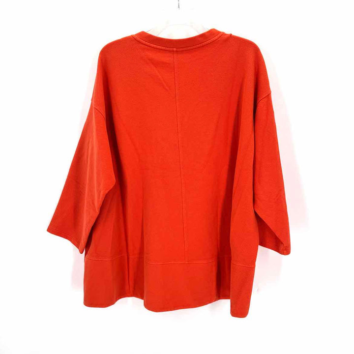 Size 2X Eileen Fisher Orange Shirt