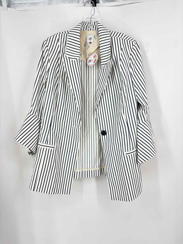 Size 16 CABI White Print Jacket